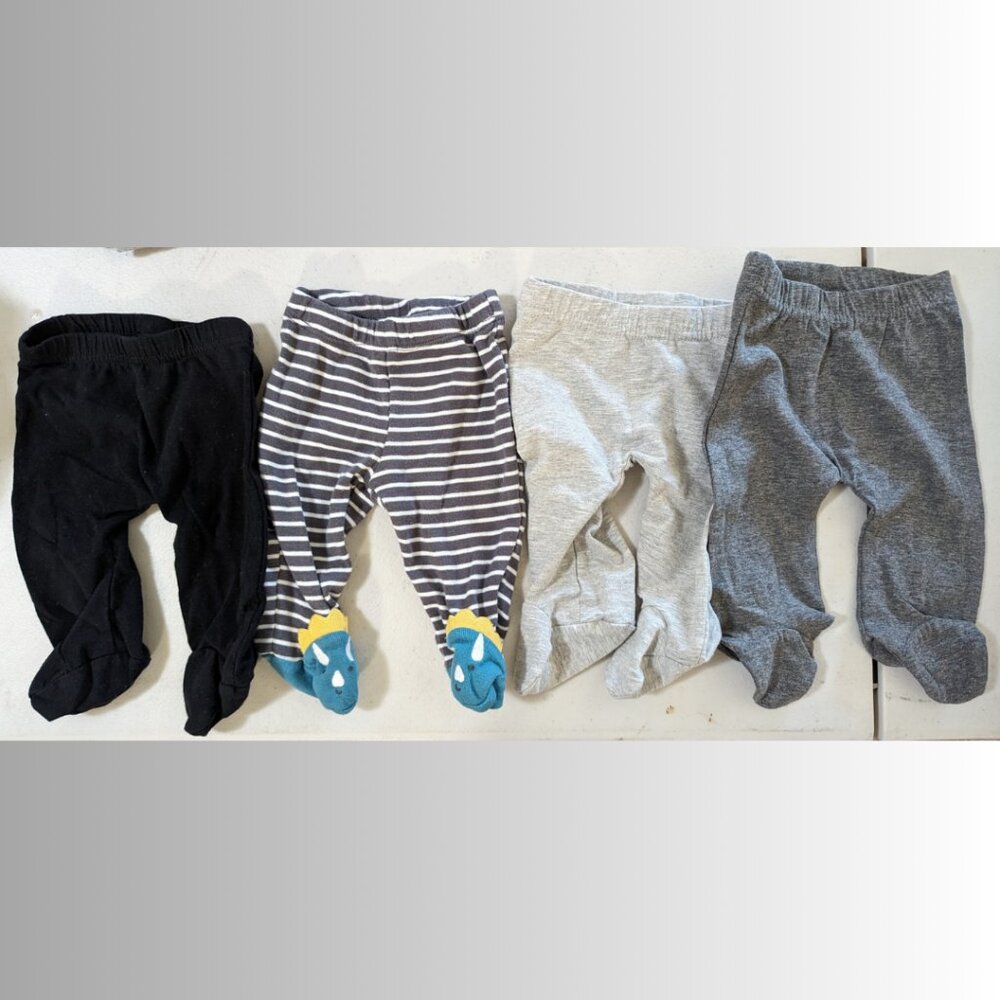 Newborn footie pants